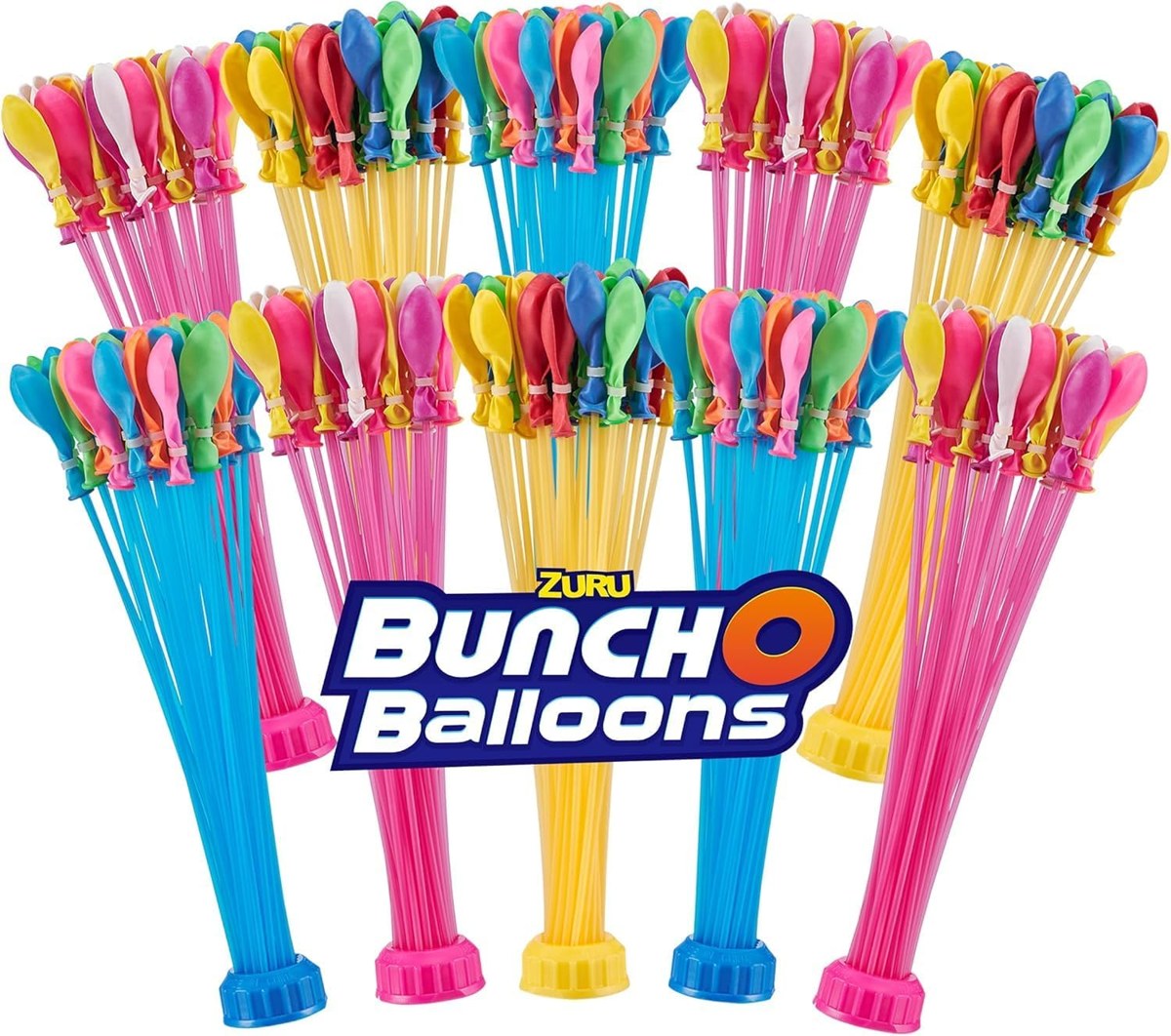 Bunch O Balloons rapid-fill water balloons attached to a hose