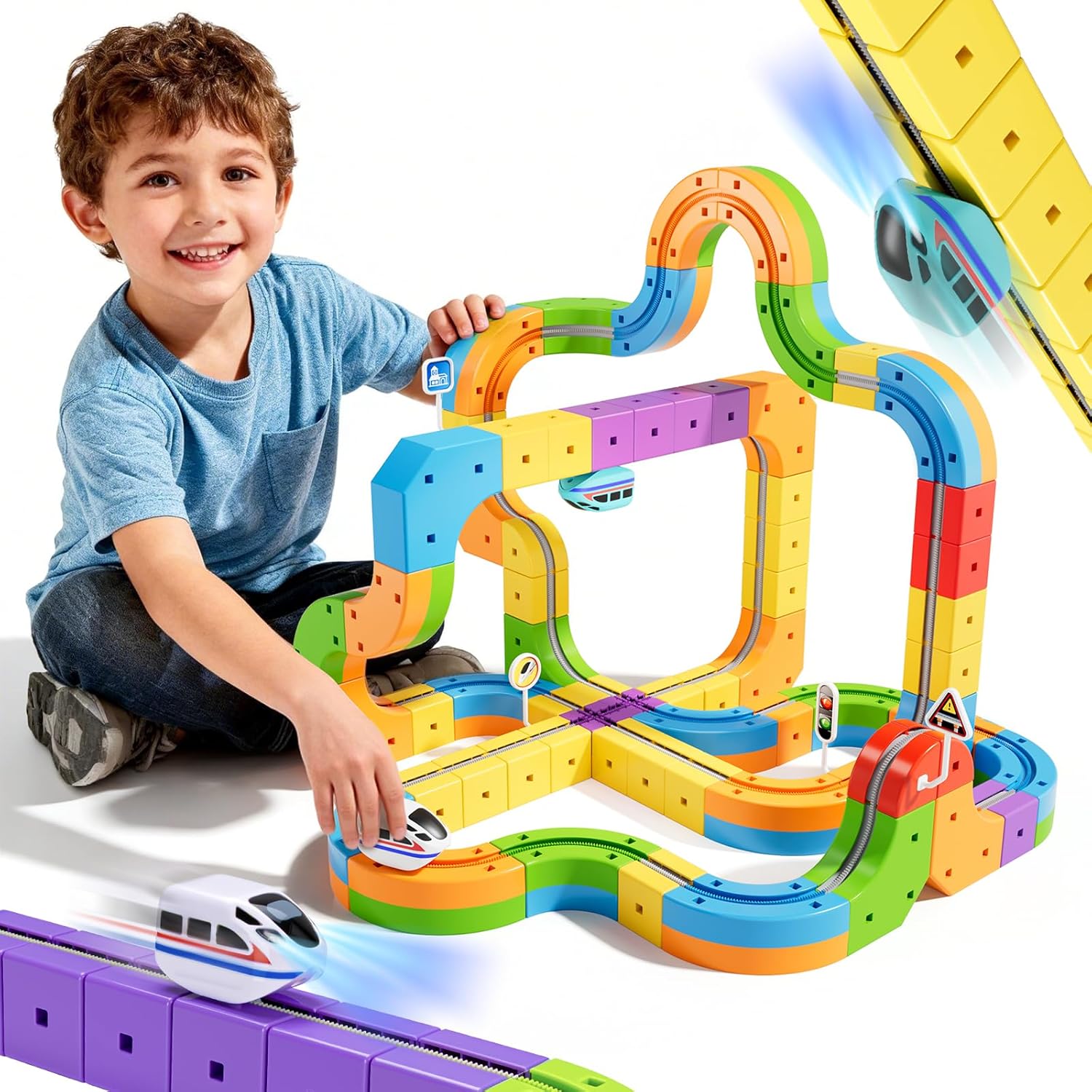 Anti-gravity car climbing a vertical wall surface
