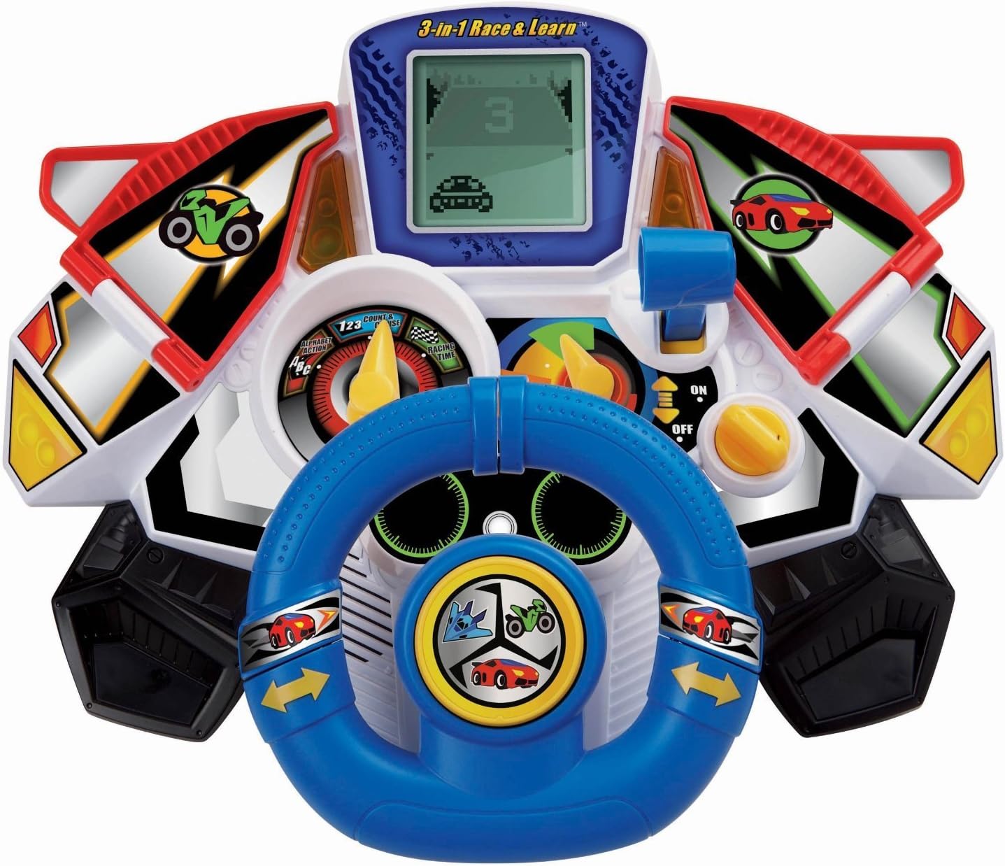 VTech 3-in-1 interactive steering wheel toy for toddlers